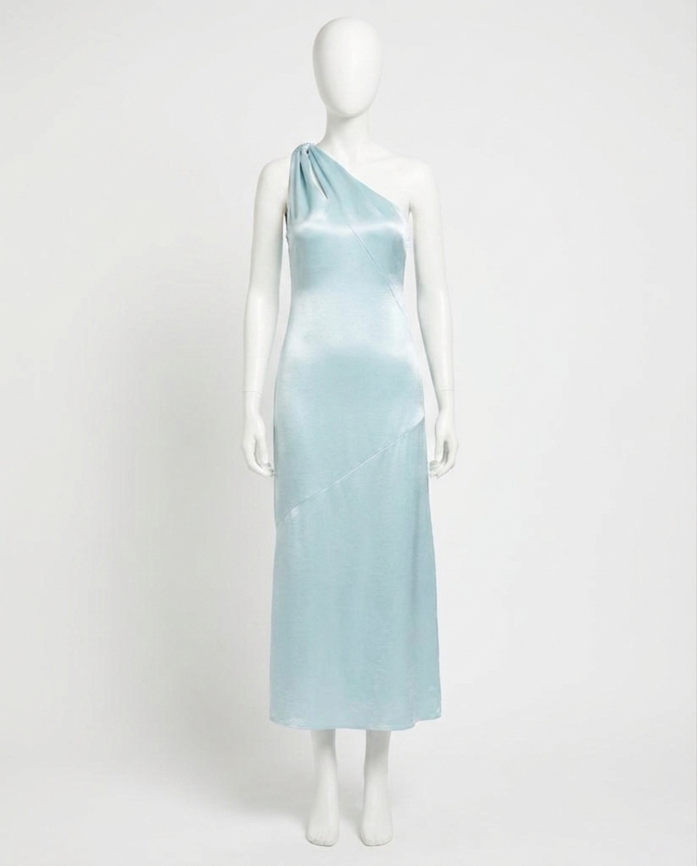 NEW LINE AND DOT daniella satin dress dress in mint